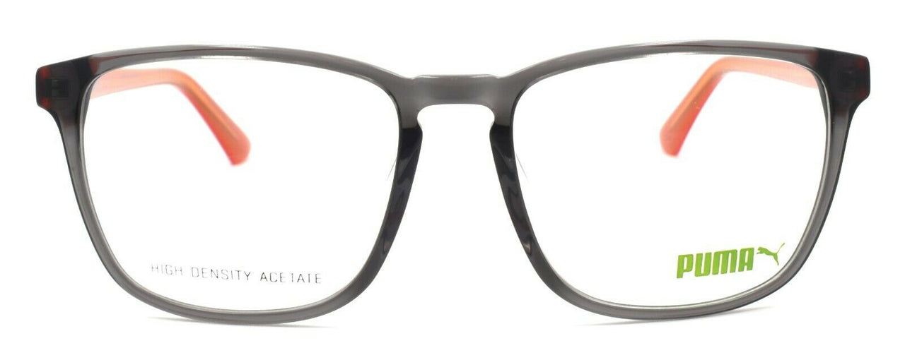 2-PUMA PU0077OA 005 Women's Eyeglasses Frames 56-18-145 Gray + CASE-889652029689-IKSpecs