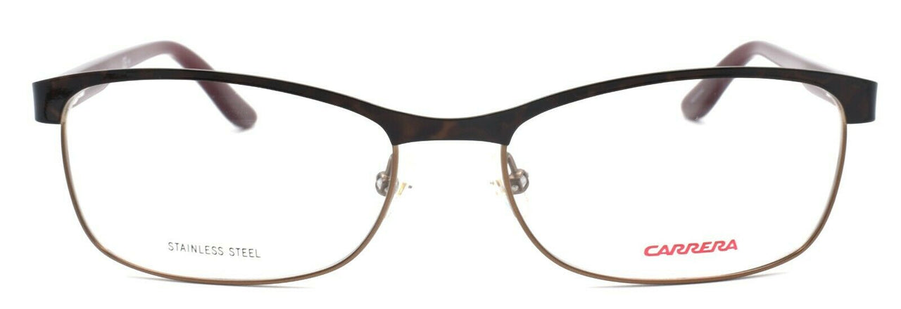 2-Carrera CA6644 MSC Women's Eyeglasses Frames 53-16-135 Demi Brown / Burgundy-716737738238-IKSpecs