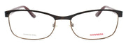 2-Carrera CA6644 MSC Women's Eyeglasses Frames 53-16-135 Demi Brown / Burgundy-716737738238-IKSpecs