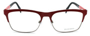 2-Diesel DL5133 066 Men's Eyeglasses Frames 55-16-145 Matte Red / Palladium Black-664689705504-IKSpecs