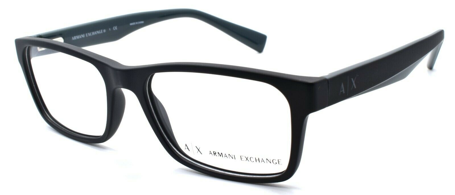1-Armani Exchange AX3038 8199 Men's Eyeglasses Frames 54-17-140 Matte Black-8053672627091-IKSpecs