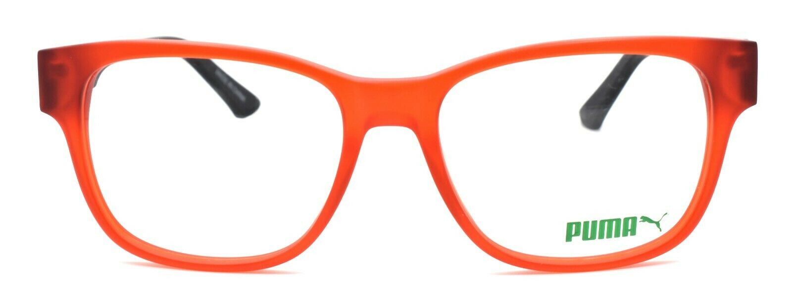 2-PUMA PU0030O 004 Unisex Eyeglasses Frames 53-17-140 Matte Red / Black + CASE-889652002743-IKSpecs