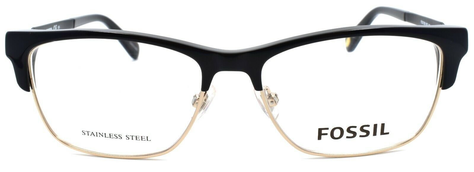 2-Fossil FOS 7026 807 Women's Eyeglasses Frames 52-15-140 Black-716736022529-IKSpecs