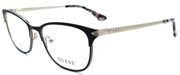 1-GUESS GU2638 005 Women's Eyeglasses Frames Petite 49-16-135 Matte Black / Nickel-664689919512-IKSpecs