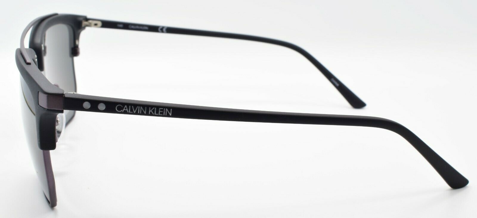 3-Calvin Klein CK19301S 001 Men's Sunglasses Aviator 54-18-140 Black / Gray-883901114058-IKSpecs