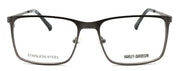 2-Harley Davidson HD0777 009 Men's Eyeglasses Frames 56-17-145 Gunmetal + Case-664689964796-IKSpecs