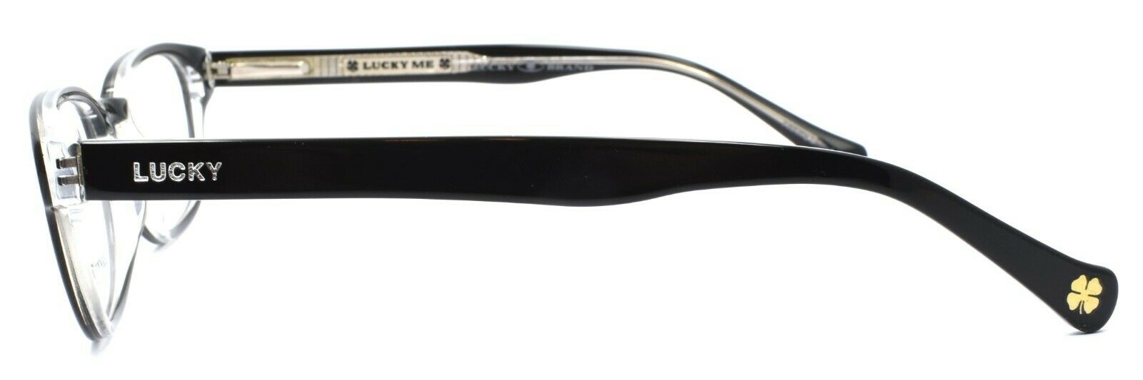 3-LUCKY BRAND Dynamo Kids Unisex Eyeglasses Frames 45-16-130 Black + CASE-751286246308-IKSpecs