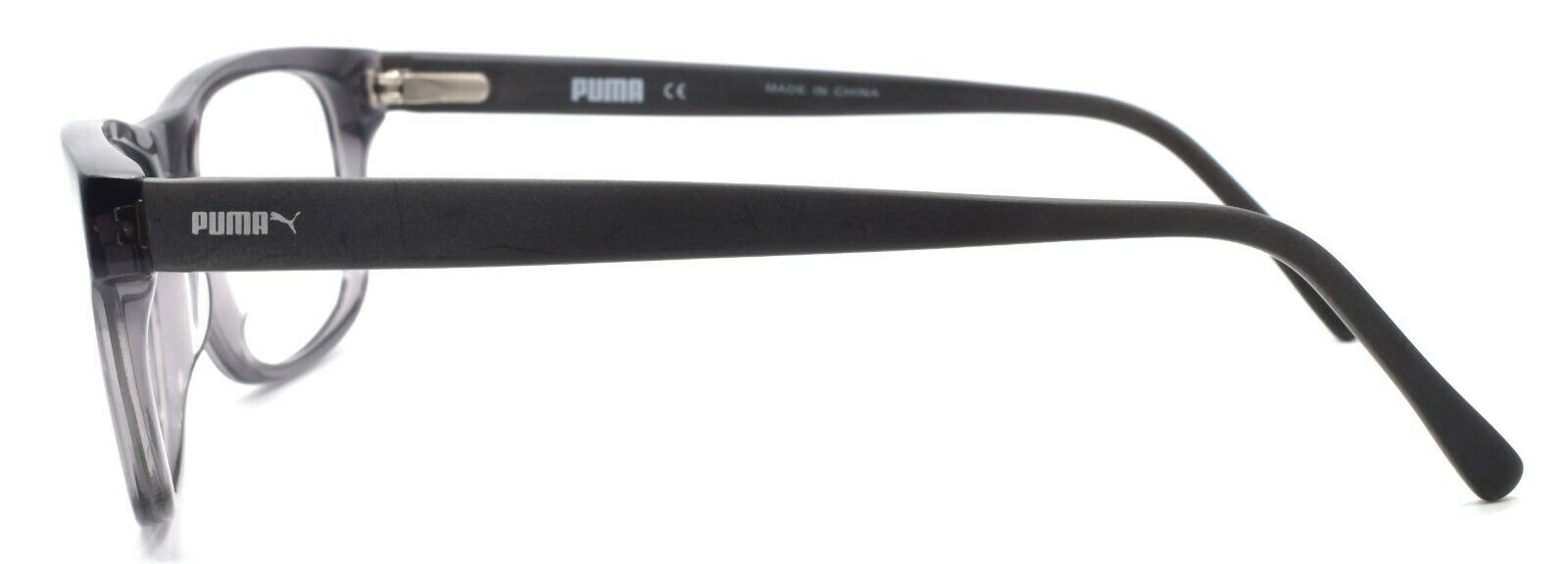 3-PUMA PE0020O 004 Unisex Eyeglasses Frames 53-18-140 Gray Crystal + CASE-889652036830-IKSpecs