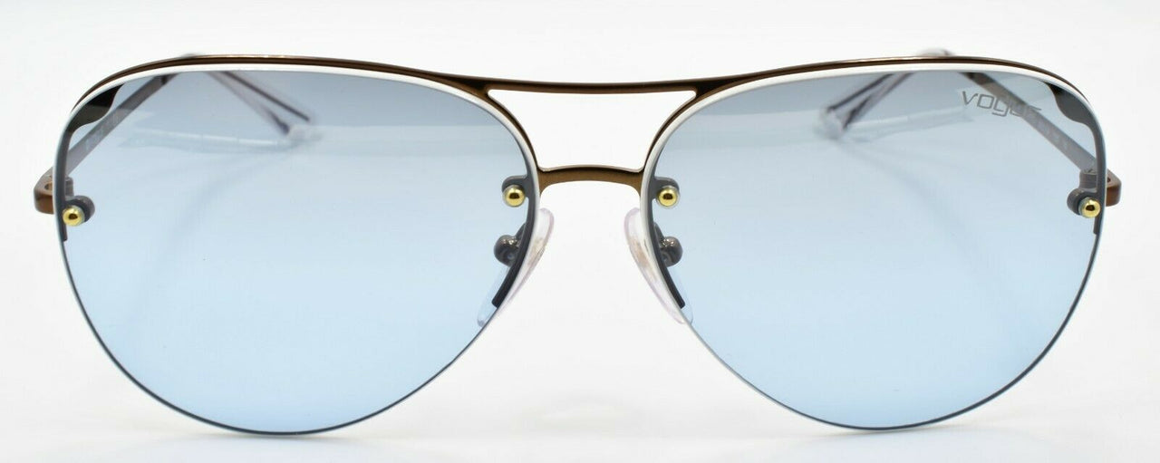 2-Vogue VO4080S 50747C Women's Sunglasses Aviator Copper / Blue Gradient Mirror-8053672969610-IKSpecs