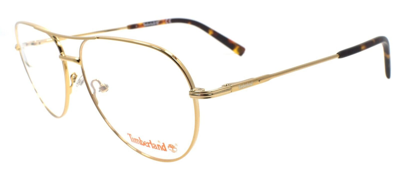 TIMBERLAND TB1630 032 Men's Eyeglasses Aviator Large 59-15-150 Pale Gold