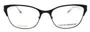 2-LUCKY BRAND D100 Women's Eyeglasses Frames 52-17-140 Black + CASE-751286273892-IKSpecs