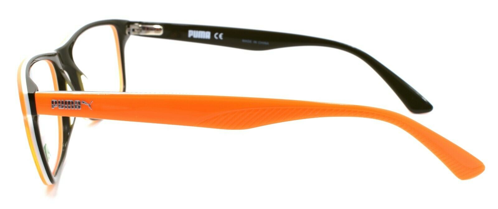 3-PUMA PU0108O 005 Men's Eyeglasses Frames 53-18-140 Orange-889652063027-IKSpecs