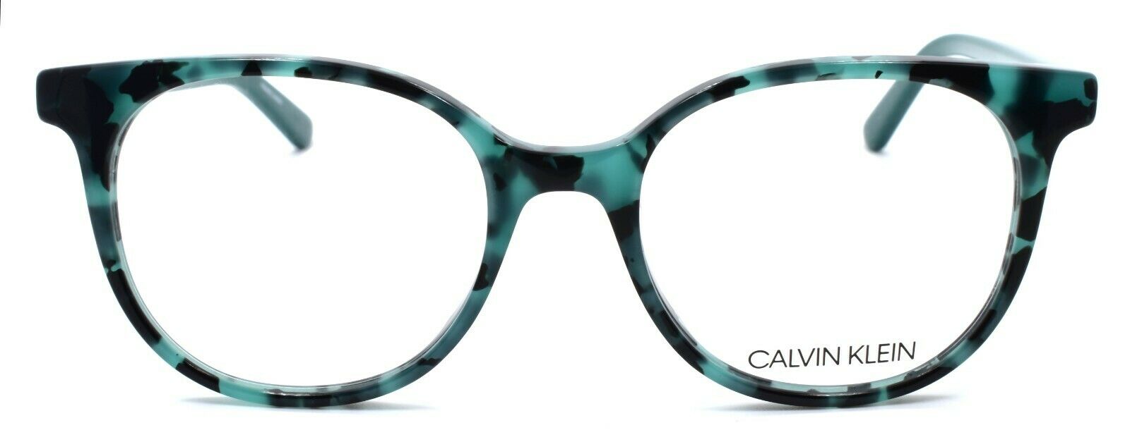 2-Calvin Klein CK18538 352 Women's Eyeglasses Frames 50-18-135 Jade Tortoise Green-883901105087-IKSpecs