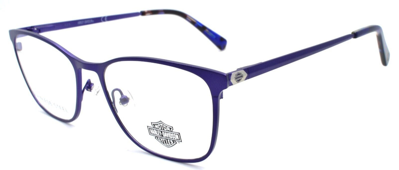 Harley Davidson HD0552 091 Women's Eyeglasses Frames 51-17-140 Matte Blue