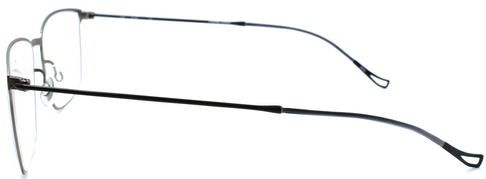 3-Marchon Airlock Pure P-4004 035 Men's Eyeglasses Titanium 54-17-145 Gunmetal-886895473118-IKSpecs