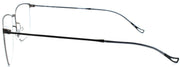 3-Marchon Airlock Pure P-4004 035 Men's Eyeglasses Titanium 54-17-145 Gunmetal-886895473118-IKSpecs