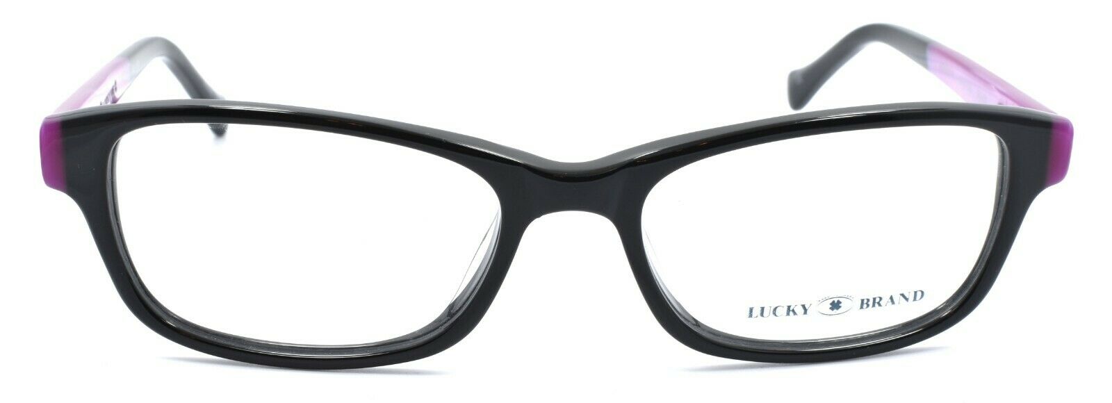 2-LUCKY BRAND Favorite Kids Eyeglasses Frames 49-16-130 Black + CASE-751286228083-IKSpecs