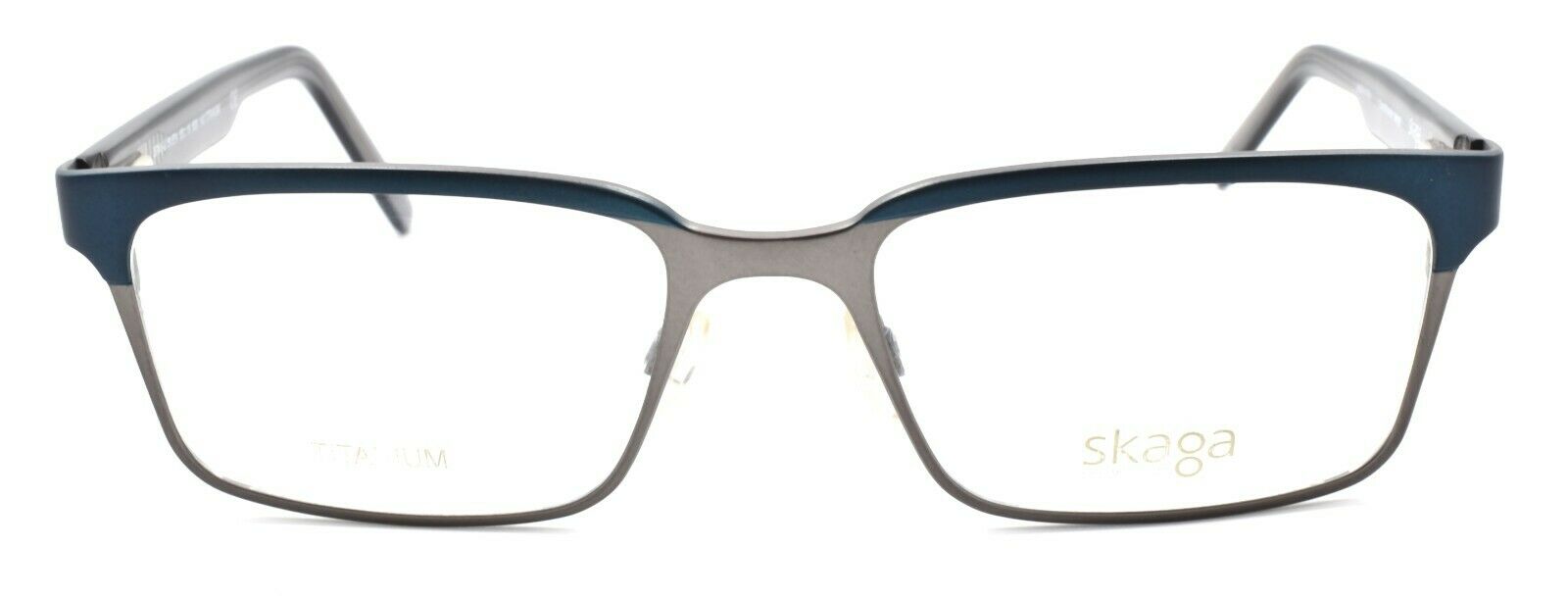 2-Skaga 3741-U Sven 509 Men's Eyeglasses Frames TITANIUM 55-19-140 Gunmetal ITALY-IKSpecs