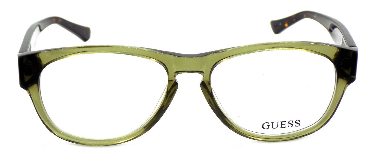 2-GUESS GU1753 OLTO Men's Eyeglasses Frames 53-16-140 Olive Tortoise + CASE-715583550636-IKSpecs