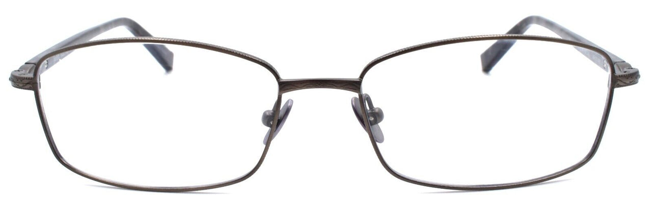 2-John Varvatos V150 Men's Eyeglasses Frames Titanium 56-17-145 Antique Gunmetal-751286268034-IKSpecs