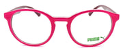 2-PUMA PU0107O 005 Eyeglasses Frames Round 48-20-140 Pink-889652062907-IKSpecs