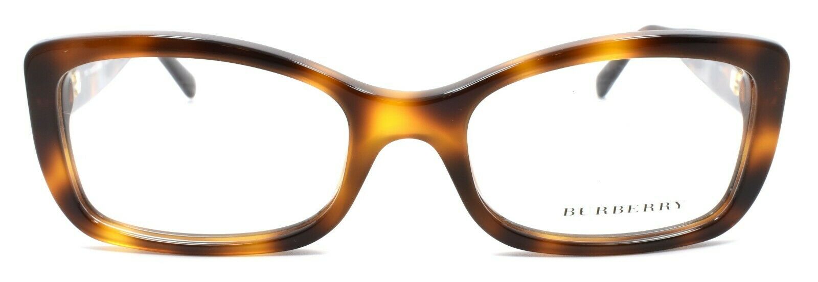 2-Burberry B 2130 3316 Women's Eyeglasses Frames 51-18-135 Brown Tortoise ITALY-713132575635-IKSpecs