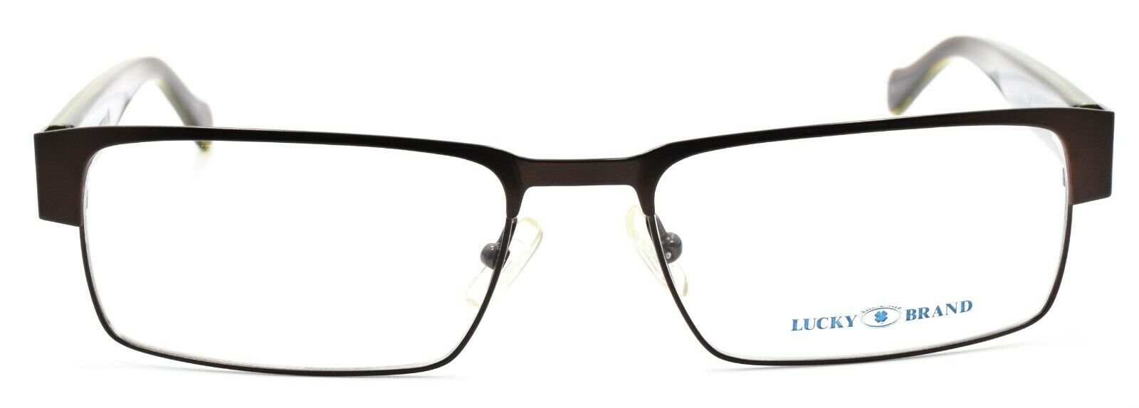 2-LUCKY BRAND Vista Men's Eyeglasses Frames 54-17-140 Brown + CASE-751286229400-IKSpecs
