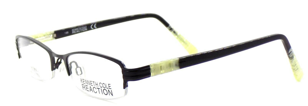 1-Kenneth Cole REACTION KC708 001 Women's Eyeglasses Petite 48-18-135 Matte Black-726773158617-IKSpecs