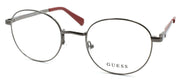 1-GUESS GU1969 006 Men's Eyeglasses Frames Round 50-21-145 Shiny Dark Nickeltin-889214043528-IKSpecs
