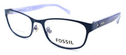 1-Fossil FOS 7023 RCT Women's Eyeglasses Frames 51-17-140 Matte Blue-716736029207-IKSpecs