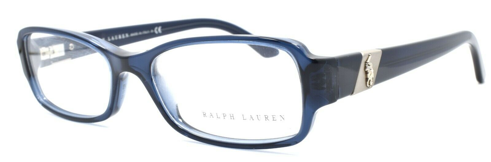 1-Ralph Lauren RL6075 5276 Women's Eyeglasses Frames 50-16-140 Blue Transparent-713132355589-IKSpecs