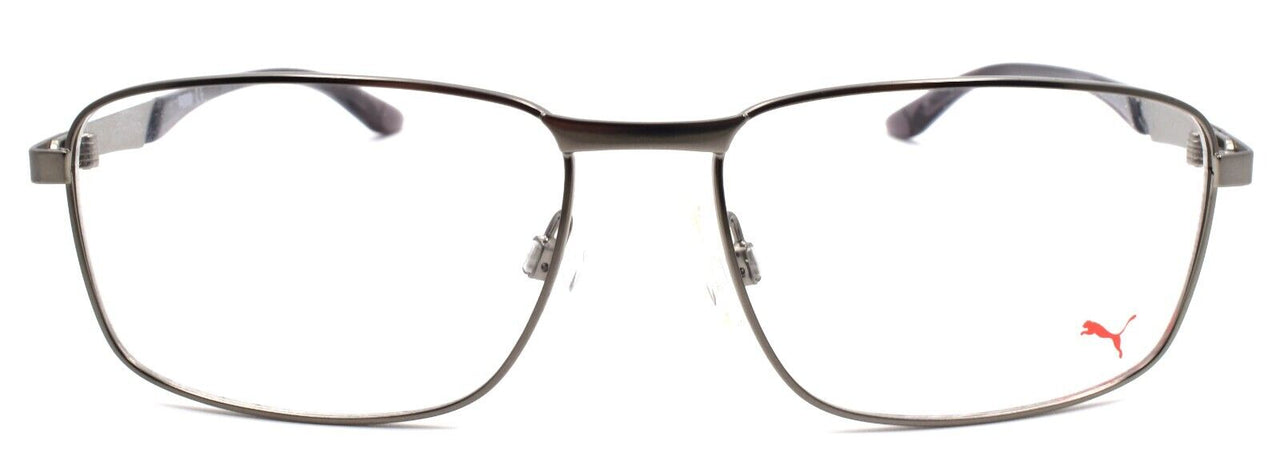 2-PUMA PU0093O 007 Men's Eyeglasses Frames 56-16-140 Ruthenium-889652061641-IKSpecs
