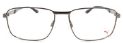 2-PUMA PU0093O 007 Men's Eyeglasses Frames 56-16-140 Ruthenium-889652061641-IKSpecs