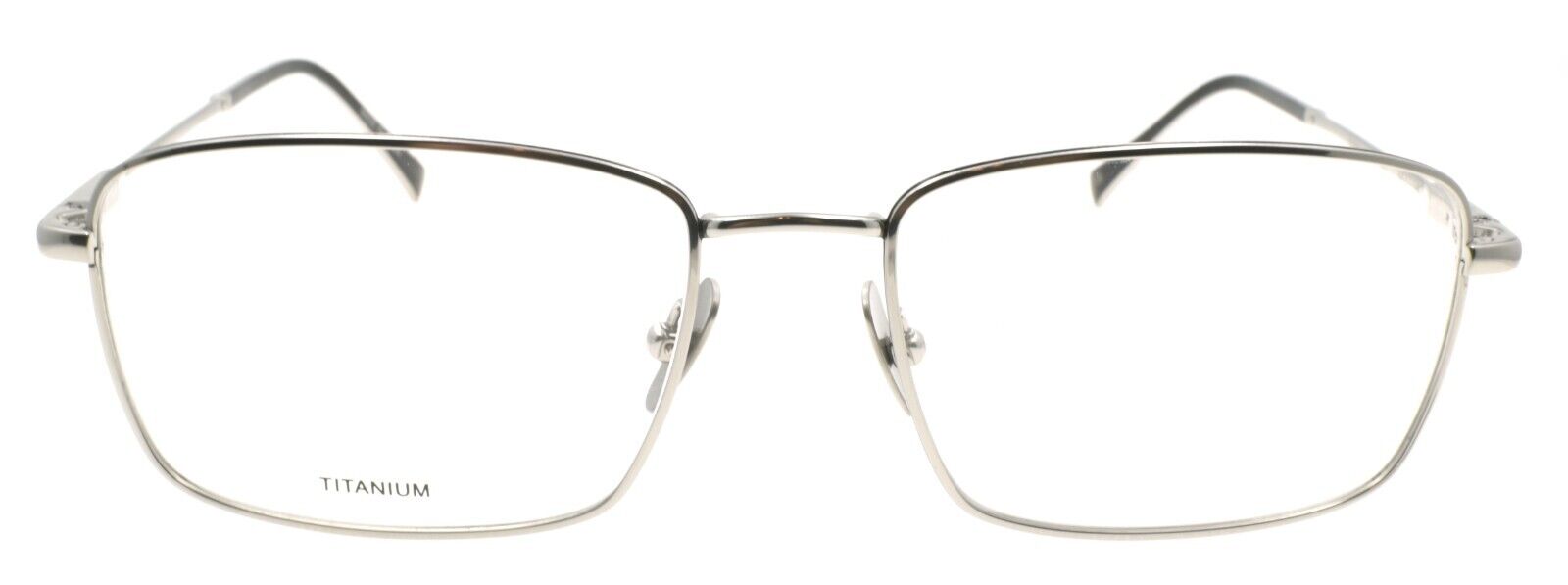 2-John Varvatos V184 Men's Eyeglasses Frames Titanium 54-17-145 Silver Japan-751286343342-IKSpecs