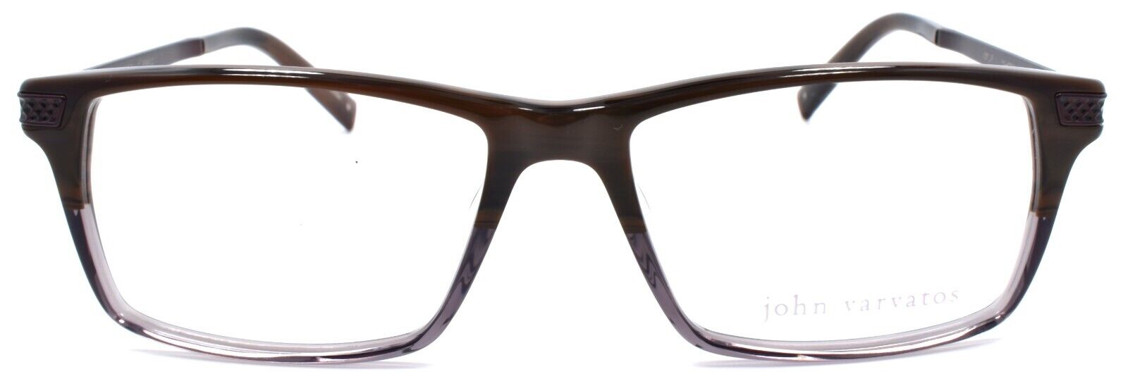 2-John Varvatos V367 UF Men's Eyeglasses Frames 55-17-145 Mahogany Japan-751286293296-IKSpecs