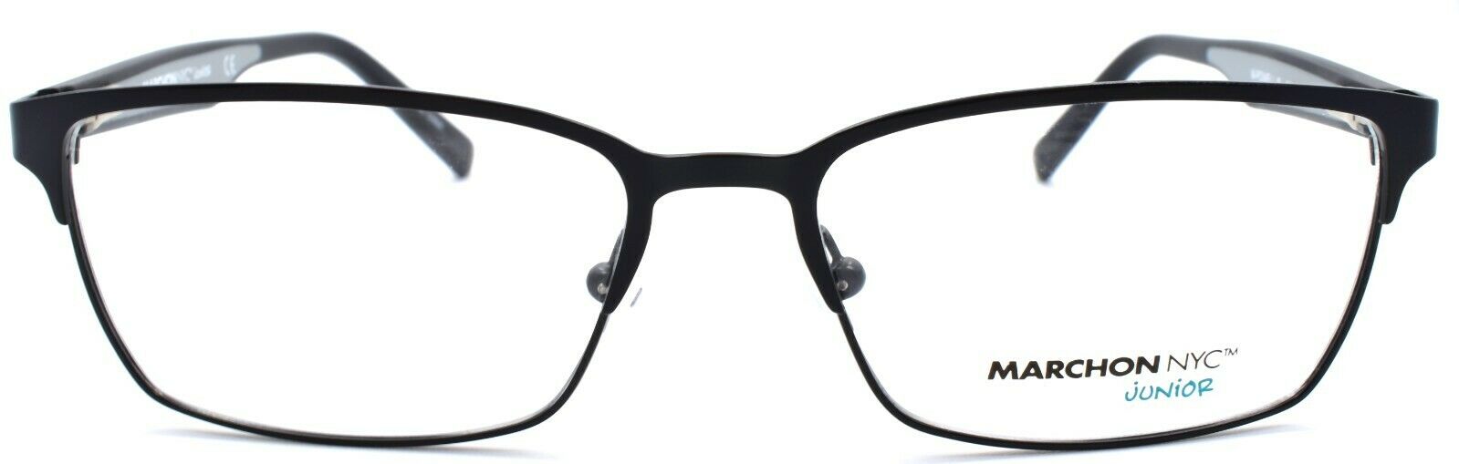 2-Marchon M-Powell Jr 001 Kids Boys Eyeglasses Frames 51-15-135 Matte Black-886895470001-IKSpecs