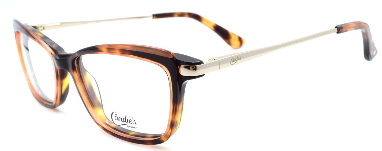 1-Candies CA0174 052 Women's Eyeglasses Frames Petite 49-15-140 Dark Havana-889214071538-IKSpecs