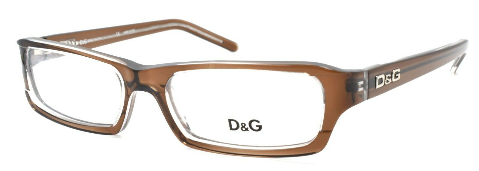 1-Dolce & Gabbana D&G 1144 758 Women's Eyeglasses Frames 52-16-140 Brown / Clear-654329862322-IKSpecs