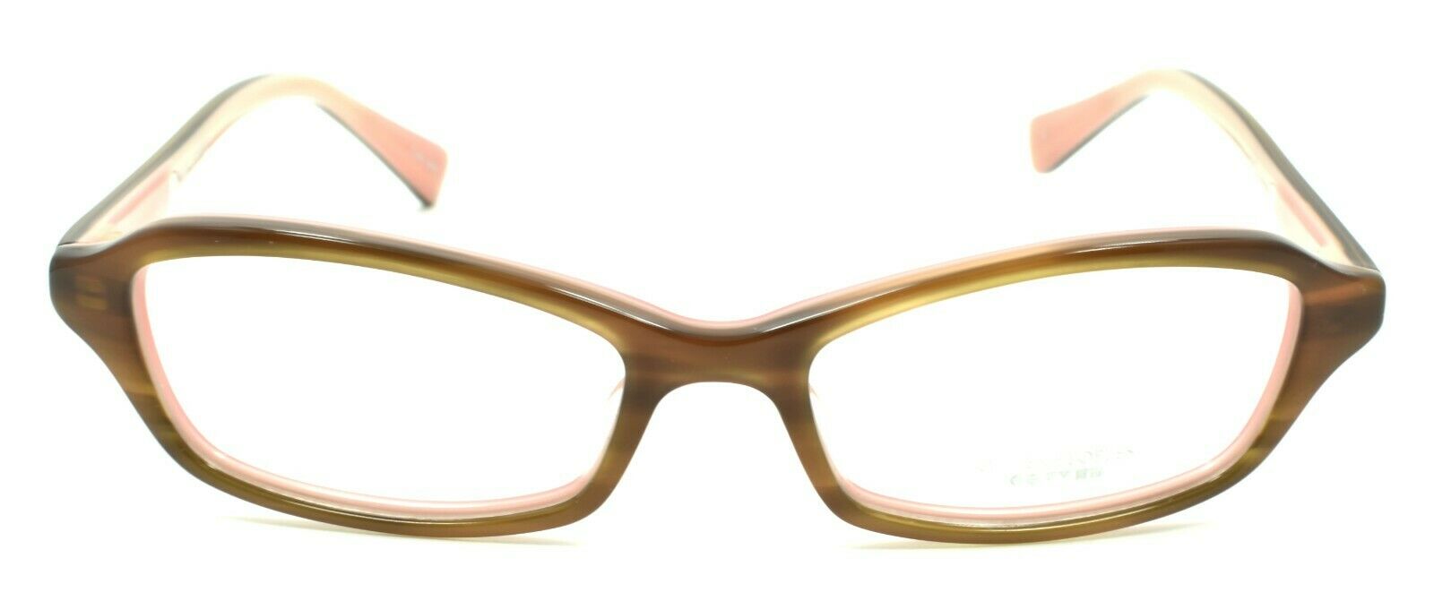 2-Oliver Peoples Cylia OTPI Kids Girls Eyeglasses Frames 45-15-135 Brown / Pink-0827934065901-IKSpecs