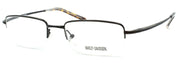 1-Harley Davidson HD276 BRN Men's Half-rim Eyeglasses Frames 51-19-140 Brown-715583107090-IKSpecs