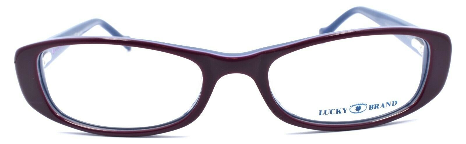 2-LUCKY BRAND Spark Plug Kids Girls Eyeglasses Frames 49-16-130 Purple + CASE-751286246193-IKSpecs