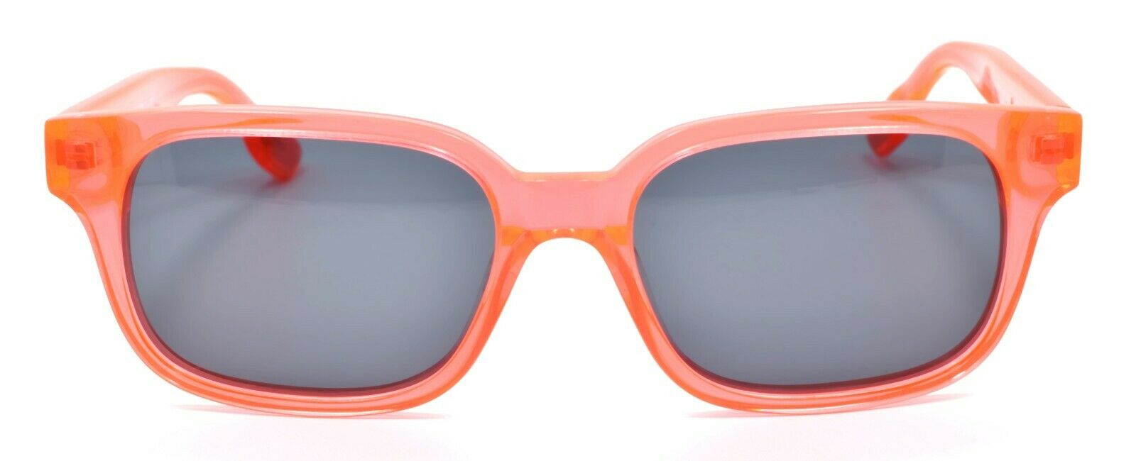 2-McQ Alexander McQueen MQ0031O 003S Unisex Sunglasses Orange Crystal / Grey-191966062451-IKSpecs