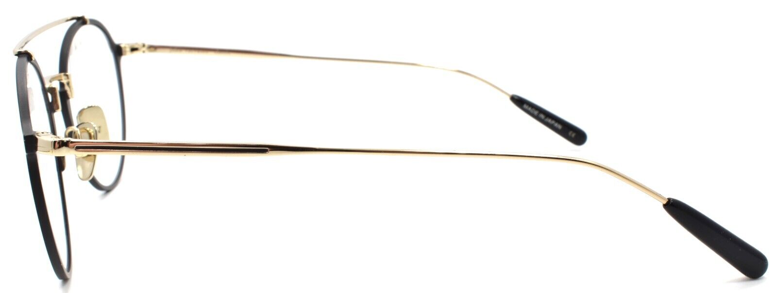 3-John Varvatos V174 Men's Eyeglasses Frames Aviator 50-22-145 Black / Gold Japan-751286330212-IKSpecs